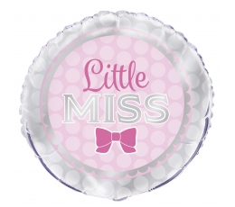 Fooliumist õhupall  "Little Miss" (45 cm)