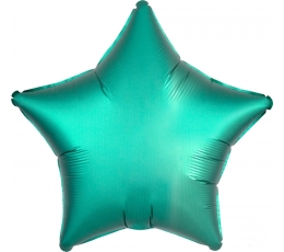 Fooliumist õhupall  "Türkiisi värvi täht" (45 cm), matt