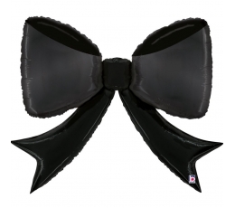 Fooliumõhupall „Must lint“ (104 cm)