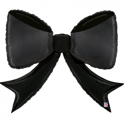 Fooliumõhupall „Must lint“ (104 cm)