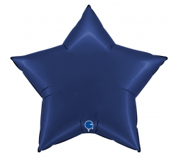 Fooliumõhupall "Tumesinine täht“ (91 cm)
