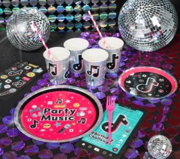 Salvrätikud „Muusikanoodid“ (20 tk) 1