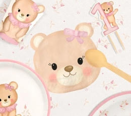 Salvrätikud „Roosa mõmmi“ (20 tk) 1