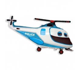 Fooliumist õhupall "Politseihelikopter" (96 cm)