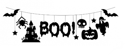 Vanik "BOO Halloween" (3 m)