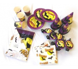 Halloweeni peokomplekt (6 inimesele)