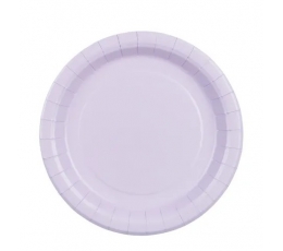 Helelillad pabertaldrikud (6 tk / 18 cm)