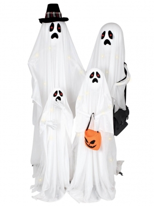 Interaktiivne dekoratsioon "Kummituste perekond"