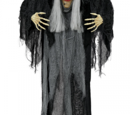 Interaktiivne dekoratsioon „Küürakas nõid“ (120 cm) 1