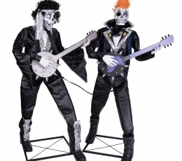 Interaktiivse dekoratsioon „Rokkarite duo“