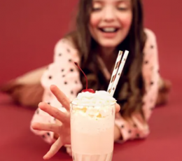 Joogikõrred „Roosakas kuldsed tähed“ (10 tk) 1