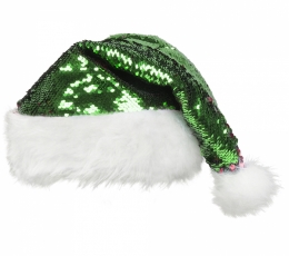  Jõuluvana müts litritega, punane / roheline 1