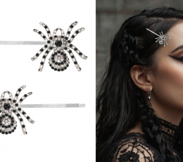 Juukseklambrid „Säravad ämblikud“ (2 tk)