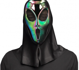 Kapuutsiga mask „Kosmose tulnukas“ 1