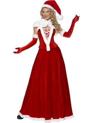Karnevali kostüüm "Miss Santa" (165-175 cm./S)