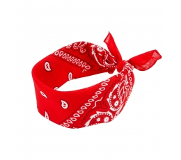 Kauboi-stiilis sall, punane