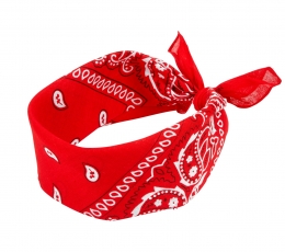 Kauboi-stiilis sall, punane