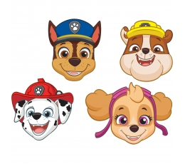 Maskid "Paw Patrol" (8 tk.)