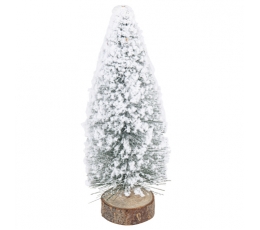 Kaunistus "Jõulupuu lume all" (23 cm)