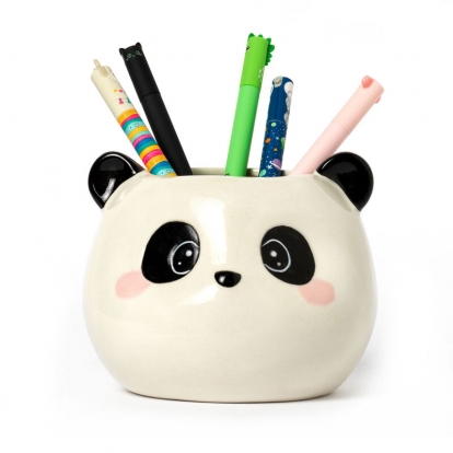 Keraamiline pliiatsihoidja "Panda" 