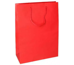 Kinkekott, punane (27X37X12 cm)