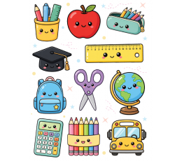 Kleebised "Back to school"