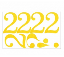 Kleebised / number "2" (1 tk.)