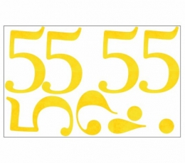 Kleebised / number "5" (1 tk.)