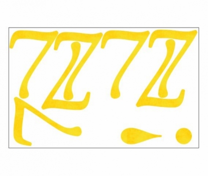 Kleebised / number "7" (1 tk.)