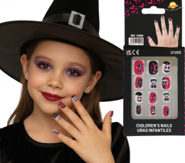 Kleepuvad küüned „Pink vampires“ 1