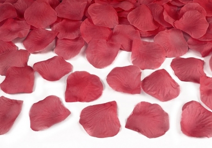 Konfetikahur "Punased lilleõied" (60 cm)