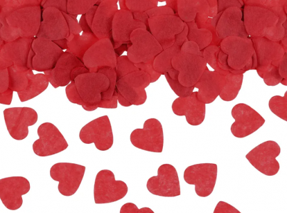 Konfetid "Punased südamed", paber (15 g)