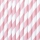 Kõrred, roosa laia triibuga (10 tk.)