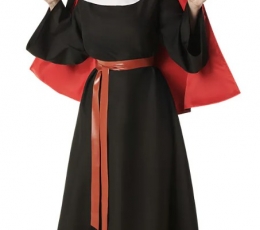 Kostüüm „Punane nunn“ (M/L)