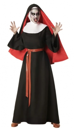 Kostüüm „Punane nunn“ (M/L)