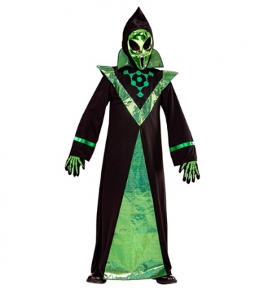 Kostüüm "Roheline tulnukas"  (11-13 a)