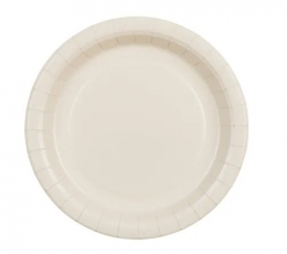 Kreemjad pabertaldrikud (6 tk / 18 cm)