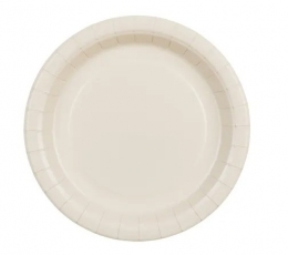 Kreemjad pabertaldrikud (6 tk / 18 cm)