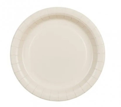 Kreemjad pabertaldrikud (6 tk / 18 cm)