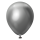  Kroomitud õhupall, hall (12 cm/Kalisan)