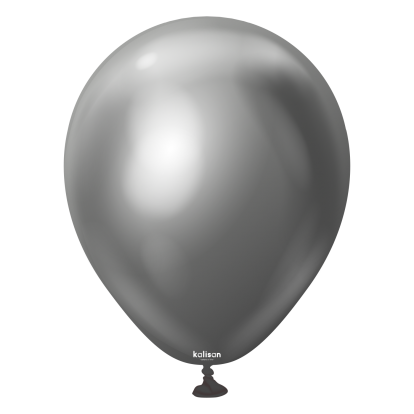  Kroomitud õhupall, hall (12 cm/Kalisan)