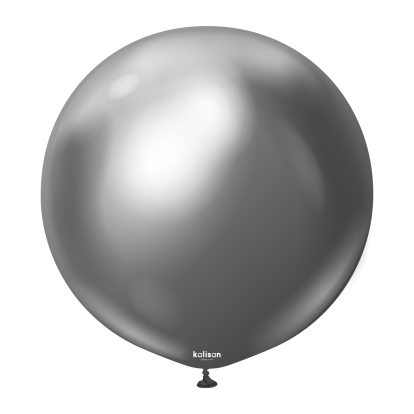  Kroomitud õhupall, hall (60 cm/Kalisan)