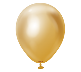 Kroomitud õhupall, kuldne (30 cm/Kalisan)