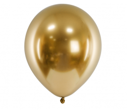 Kroomitud õhupall, kuldne (30 cm/Party Deco)
