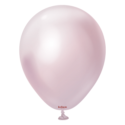 Kroomitud õhupall, mirror pink gold (12 cm/Kalisan)
