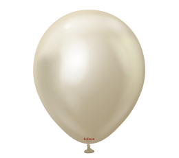  Kroomitud õhupall, šampanja (30 cm/Kalisan)