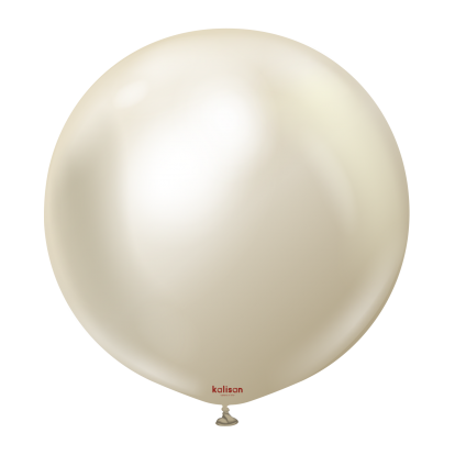  Kroomitud õhupall, šampanja (60 cm/Kalisan)