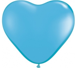 Kummist õhupallid "Sinine süda" (100 tk./15 cm)
