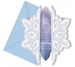 Kutsed "Frozen Ice" (6 tk./11 cm. x 12.5 cm.)