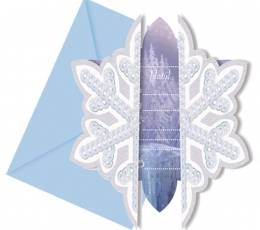Kutsed "Frozen Ice" (6 tk./11 cm. x 12.5 cm.)